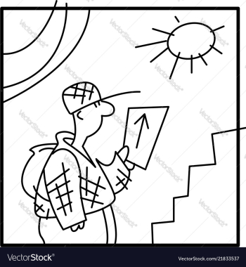 Education travel study vector image Education travel study vector image