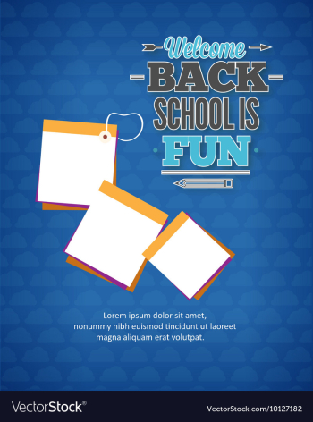 Education with postit vector image Education with postit vector image