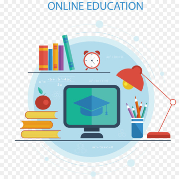 Educational technology Distance education Course - Online education vector 