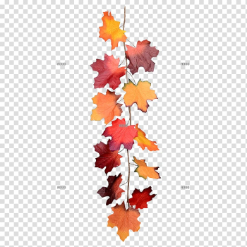 Efterårsferie Autumn Garland School holiday Brown, autumn transparent background PNG clipart