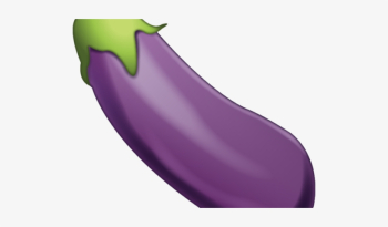 Eggplant Emoji- Commonly Used As A Penis Emoji - Eggplant - Free ...