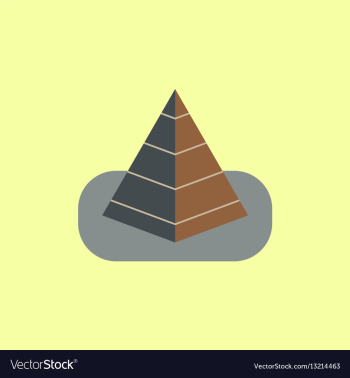 Egypt pyramid vector image Egypt pyramid vector image