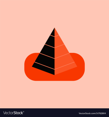 Egypt pyramid vector image Egypt pyramid vector image