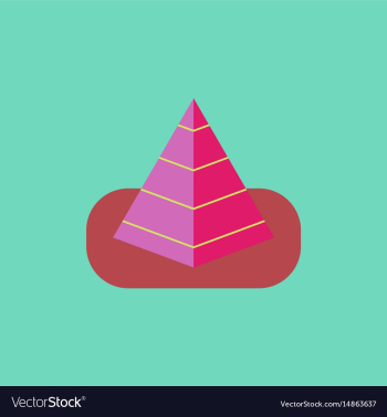 Egypt pyramid vector image Egypt pyramid vector image