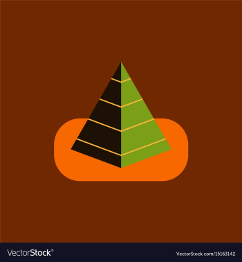 Egypt pyramid vector image Egypt pyramid vector image