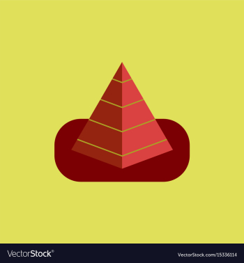 Egypt pyramid vector image Egypt pyramid vector image