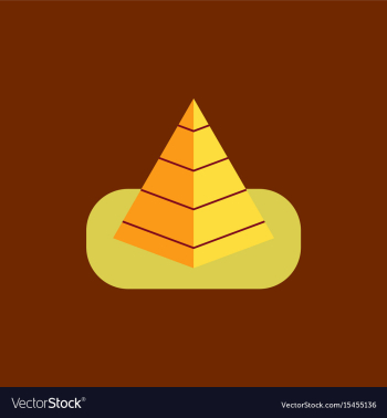 Egypt pyramid vector image Egypt pyramid vector image