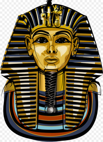 Egyptian pyramids Egyptian Museum Ancient Egypt Tutankhamun Pharaoh - Vector Hand-painted Egyptian Pharaoh 