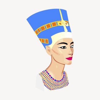 Egyptian queen illustration, Nefertiti portrait. | Free Photo - rawpixel Egyptian queen illustration, Nefertiti portrait. | Free Photo - rawpixel