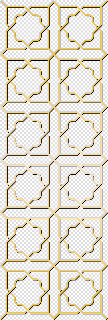 Eid al-Fitr Eid al-Adha, The Yellow frame of Eid al Fitr, yellow quatrefoil pattern illustration transparent background PNG clipart