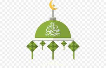 Eid al-Fitr Eid Mubarak Eid al-Adha Illustration - Green Castle 