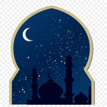 Eid Mubarak Eid al-Fitr Ramadan Halal Eid al-Adha - Gold window Eid al-Mubarak 