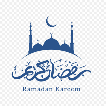 Eid Mubarak Ramadan Eid al-Fitr Quran - Blue Quran moon decoration 