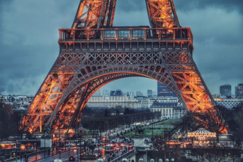 Eiffel tower during nighttime Eiffel tower during nighttime