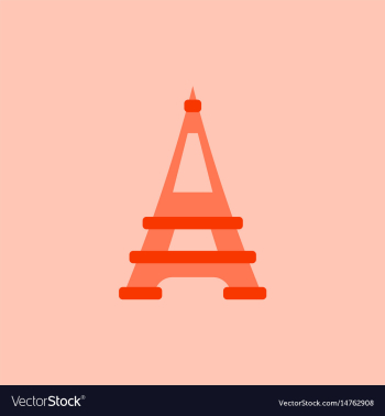 Eiffel tower vector image Eiffel tower vector image