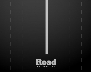 Eight lane black road highway background Free Vector