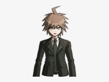 Eithi On Twitter - Makoto Naegi Danganronpa 1 Transparent PNG ...