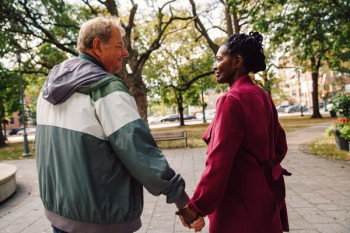 Elderly Couple In Love Elderly Couple In Love