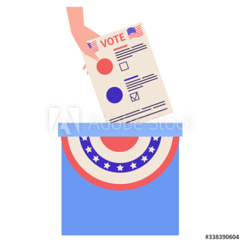 Election campaign concept Election campaign concept