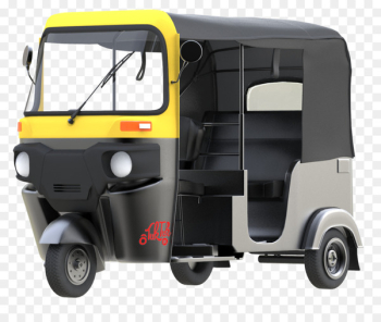 Electric rickshaw Car Taxi - Auto Rickshaw PNG Transparent Picture 