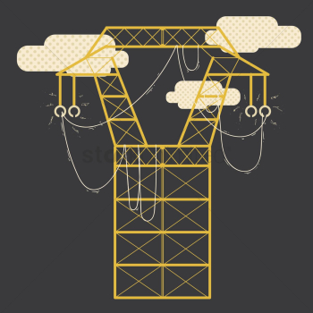Electricity pylons Electricity pylons