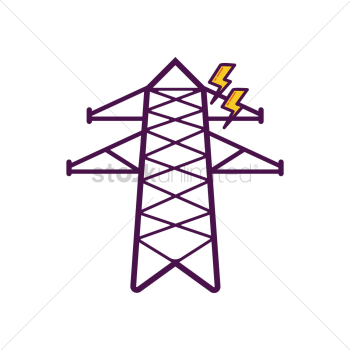 Electricity transmission tower Electricity transmission tower