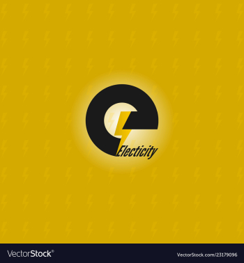 Electricity vector image Electricity vector image