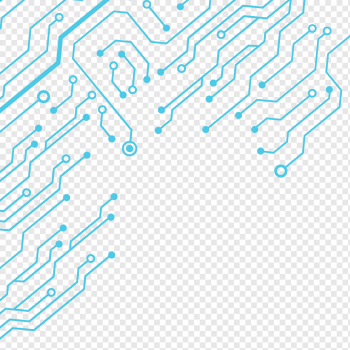 Electronic circuit Abstraction Printed circuit board Desktop Electrical network, others, blue, angle, text png