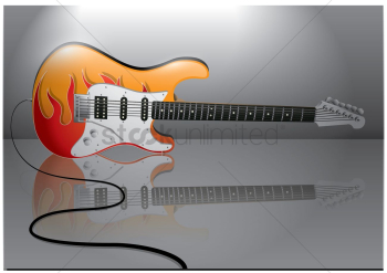 Electronic guitar Electronic guitar