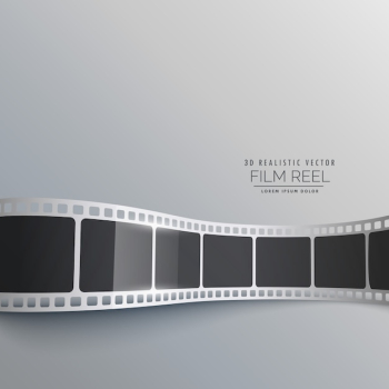 Elegant 3d film strip Elegant 3d film strip