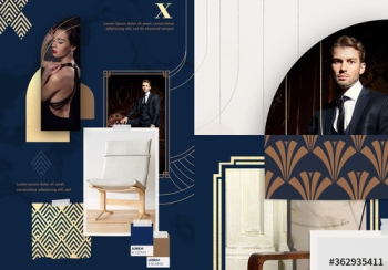 Elegant and Modern Moodboard Set Elegant and Modern Moodboard Set