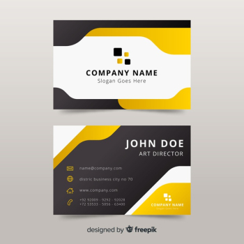 Elegant business card template