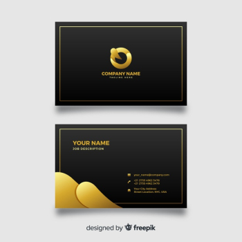 Elegant business card template