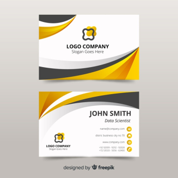 Elegant business card template