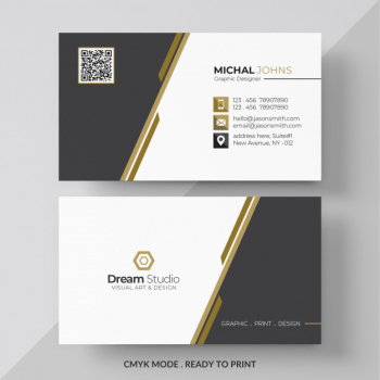 Elegant corporate card Free Psd