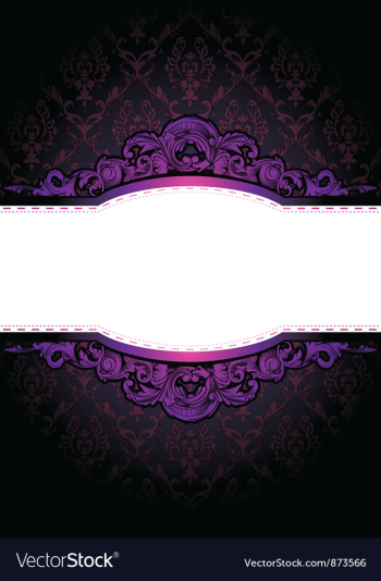 Elegant engraved background vector image Elegant engraved background vector image