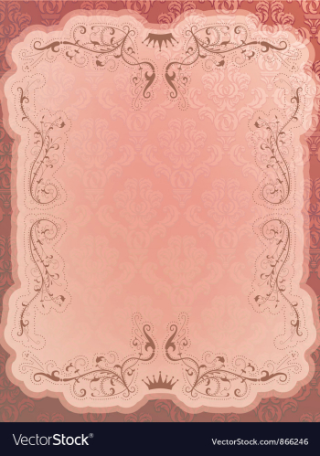 Elegant floral background vector image Elegant floral background vector image