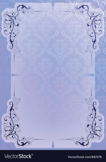 Elegant floral background vector image Elegant floral background vector image