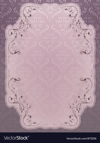 Elegant floral background vector image Elegant floral background vector image
