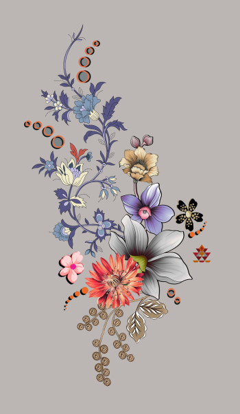 Elegant Floral Composition Elegant Floral Composition