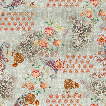 Elegant Floral Paisley Pattern Elegant Floral Paisley Pattern