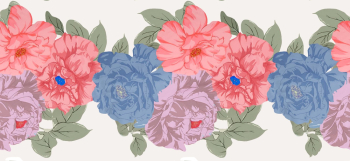 Elegant Floral Pattern with Soft Pastel Colors Elegant Floral Pattern with Soft Pastel Colors