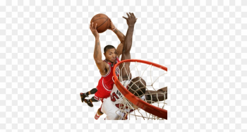 Elegant Lebron James Dunk Heat Wallpaper Psd Detail - Derrick Rose Dunk On Lebron James