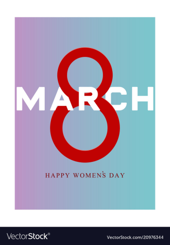 Elegant luxury international womens day 8 march vector image Elegant luxury international womens day 8 march vector image