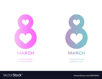 Elegant luxury international womens day 8 march vector image Elegant luxury international womens day 8 march vector image