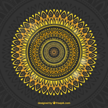 Elegant mandala background Elegant mandala background