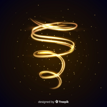 Elegant shiny golden spiral effect Free Vector Elegant shiny golden spiral effect Free Vector