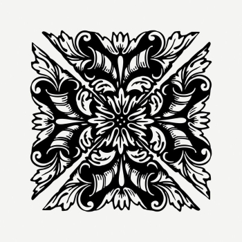 Elegant square decorative clipart illustration | Free PSD - rawpixel Elegant square decorative clipart illustration | Free PSD - rawpixel