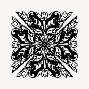 Elegant square decorative illustration clipart | Free Vector - rawpixel Elegant square decorative illustration clipart | Free Vector - rawpixel