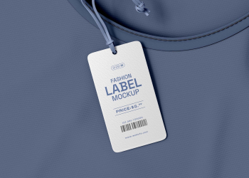 Elegant Tag Mockup